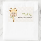 Giraffe Party Favor Label Stickers (Tas)
