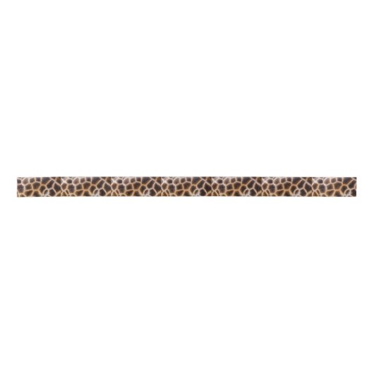 Giraffe patches gepotte Sjabloon huidstructuur Lint (Voorkant)