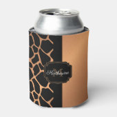 Giraffe Patroon Blikjeskoeler (Blikje Voorkant)