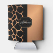 Giraffe Patroon Blikjeskoeler (Achterkant)