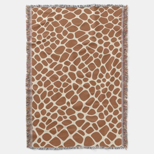 Giraffe Patroon Deken (Voorkant Verticaal)