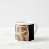 Giraffe patroon espresso kop (Voorkant rechts)