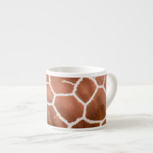 Giraffe patroon espresso kop