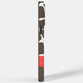 Giraffe Patroon Gedrukt lint en rohineston Case-Mate iPhone Case (Achterkant / Rechts)