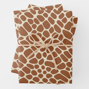 Giraffe Patroon Inpakpapier Vel