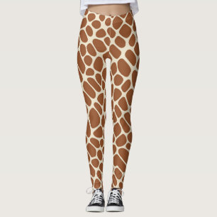 Giraffe Patroon Leggings