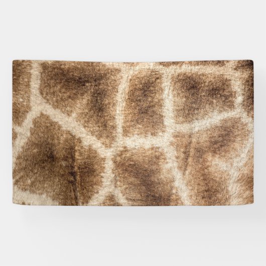 Giraffe patroon spandoek (Horizontaal)