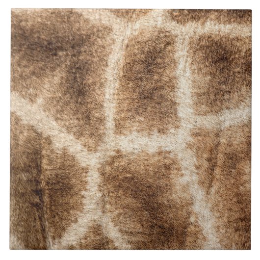 Giraffe patroon tegeltje (Voorkant)