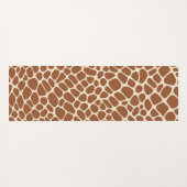 Giraffe Patroon Yogamat (Achterkant (horizontaal))