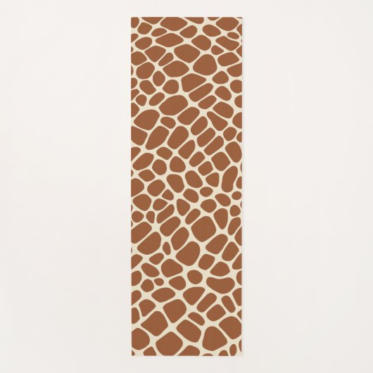 Giraffe Patroon Yogamat (Voorkant)