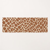 Giraffe Patroon Yogamat (Voorkant (horizontaal))