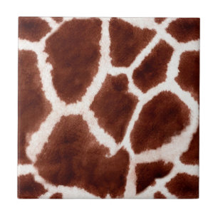 Giraffe Pattern Animal Print Tegeltje