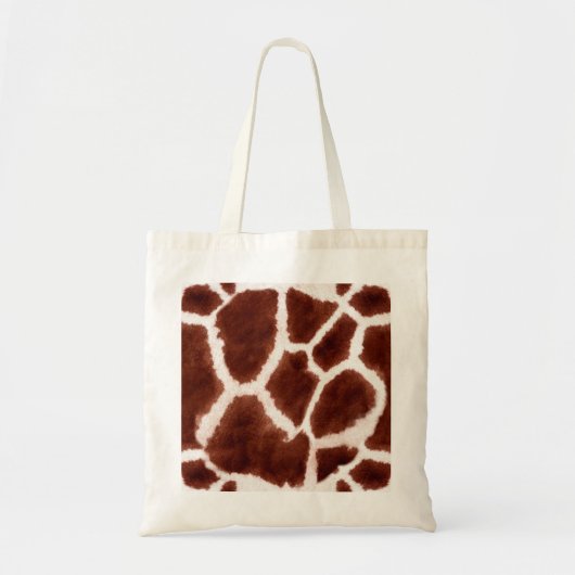 Giraffe Pattern Animal Print Tote Bag (Voorkant)