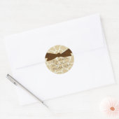 Giraffe Pattern Baby shower Stickers (Envelop)