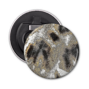 GIRAFFE PATTERN BUTTON FLESOPENER