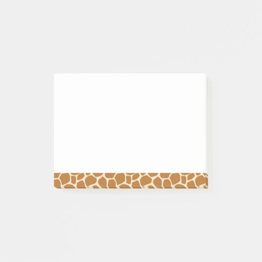 Giraffe Pattern Post-it Notes (Voorkant)