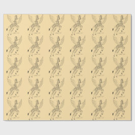 Giraffe + pegasus = Giraffsus Cadeaupapier
