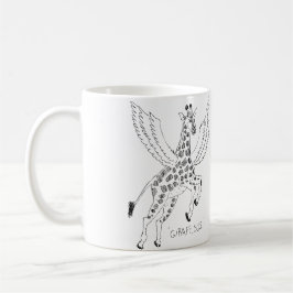 Giraffe + pegasus = Giraffsus Koffiemok