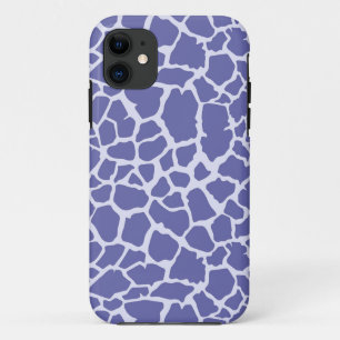 Giraffe Periwinkle Print iPhone 11 Hoesje