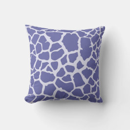 Giraffe Periwinkle Print Kussen