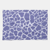 Giraffe Periwinkle Print Theedoek (Horizontaal)