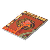 Giraffe Pet Art Print Notitieblok (Gedraaid)