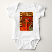 Giraffe Pet Art Print Romper (Voorkant)