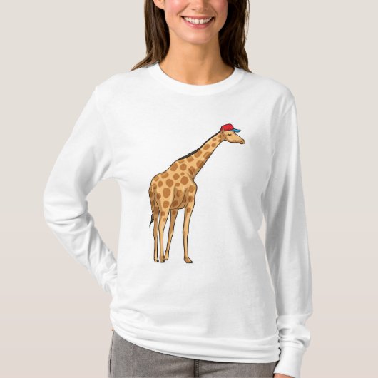 Giraffe Pet T-shirt (Voorkant)