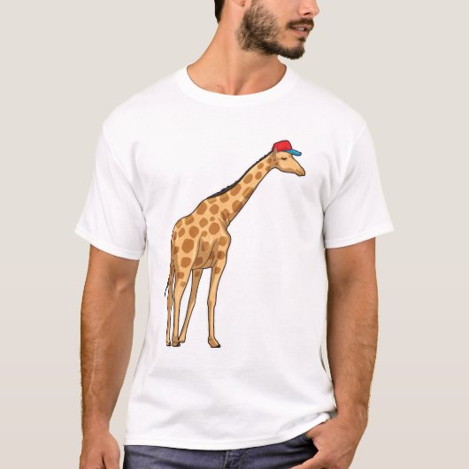 Giraffe Pet T-shirt (Voorkant)