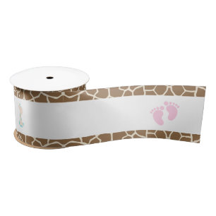 Giraffe Pink Girl Baby shower Lint