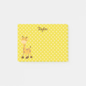 Giraffe Polka Dot Cuteness Post-it® Notes (Voorkant)