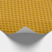 Giraffe Polkadots Cadeaupapier (Hoek)