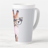GIRAFFE PORTANT DES LUNETTES DE CAFÉ MUG (Angle droit)