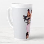 GIRAFFE PORTANT DES LUNETTES DE CAFÉ MUG (Angle gauche)