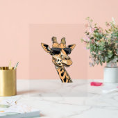 Giraffe Portant des lunettes de soleil (Mariage)