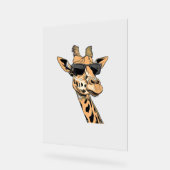 Giraffe Portant des lunettes de soleil (Angle)