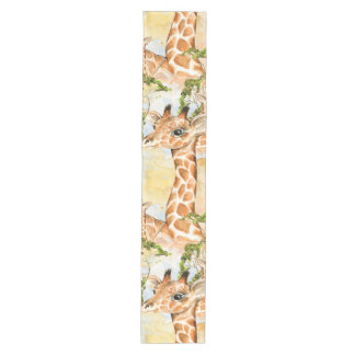 Giraffe Portrait Animal Afbeelding Medium Tafelloper