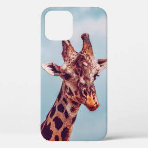 Giraffe PORTRAIT iPhone 12 Hoesje