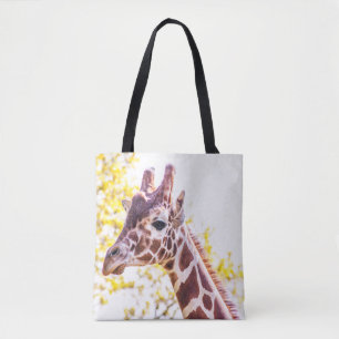 Giraffe Portrait Draagtas