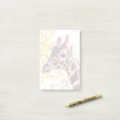 Giraffe Portrait Post-it® Notes (Op bureau)