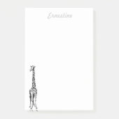 Giraffe Post-It Notes - personnalisées (Devant)