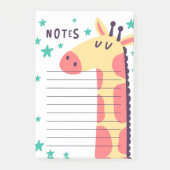 Giraffe Post-It Notities Post-it® Notes (Voorkant)