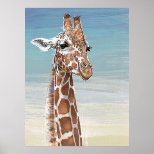 Giraffe Poster (Voorkant)