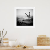Giraffe Poster (Keuken)