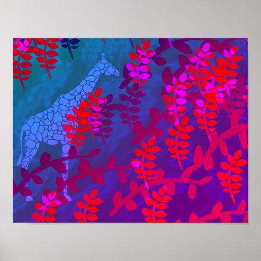 Giraffe Poster (Voorkant)