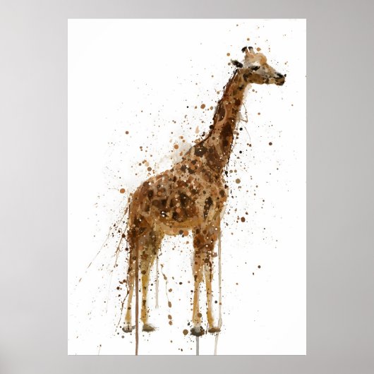 Giraffe Poster (Voorkant)