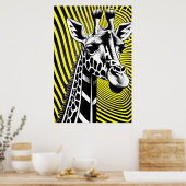 Giraffe Poster (Keuken)