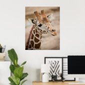 Giraffe Poster (Thuiskantoor)