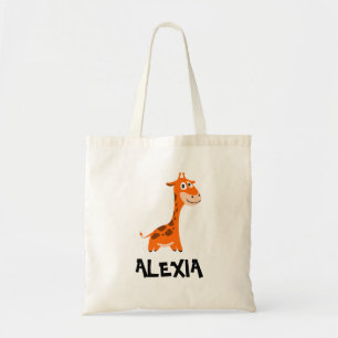 Giraffe pour Safari Anniversaire Sac fourre-tout p