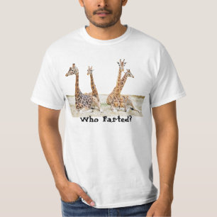 Giraffe Pret Fun Foto - Vier Giraffen Die Een Sche T-shirt